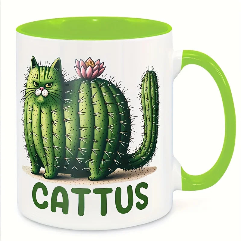 Pot À Café Cactus En Céramique 330 Ml — illustration 3 Image