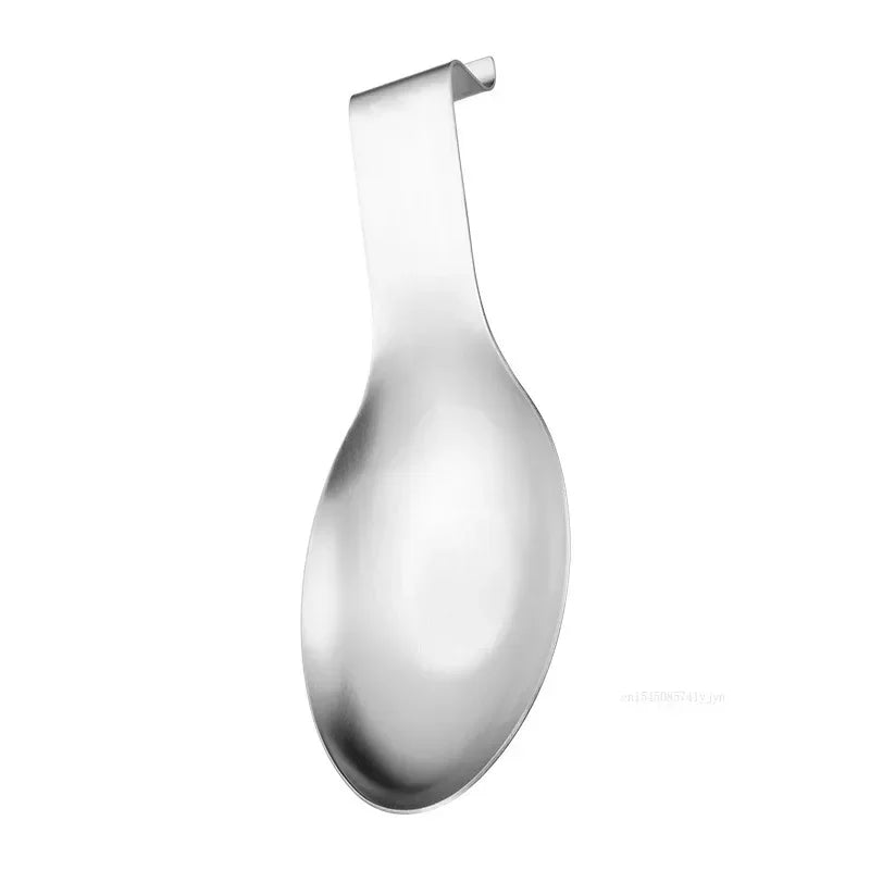Repose-Cuillère en Acier Inoxydable Forme Poisson