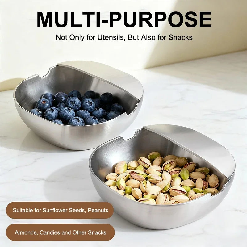 Repose-Cuillère En Acier Inoxydable Pour Cuisine