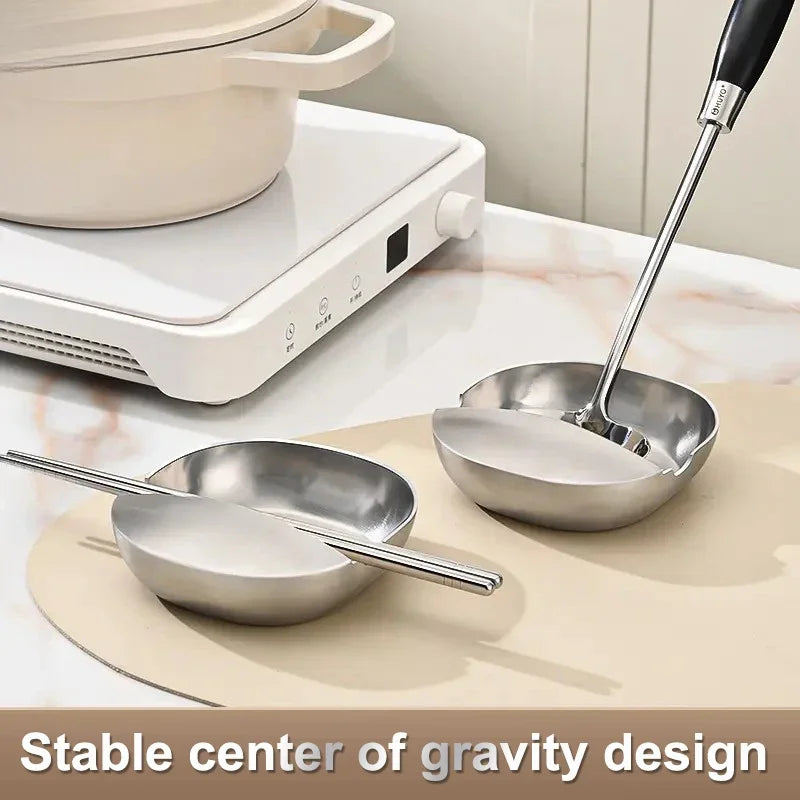 Repose-Cuillère En Acier Inoxydable Pour Cuisine