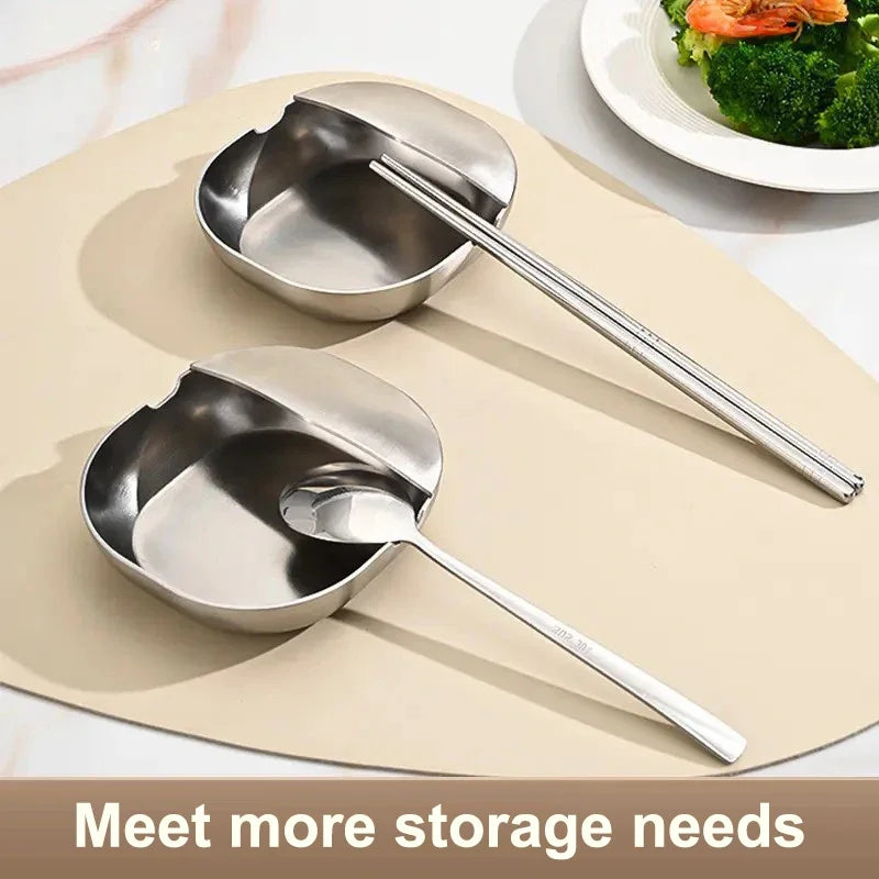 Repose-Cuillère En Acier Inoxydable Pour Cuisine