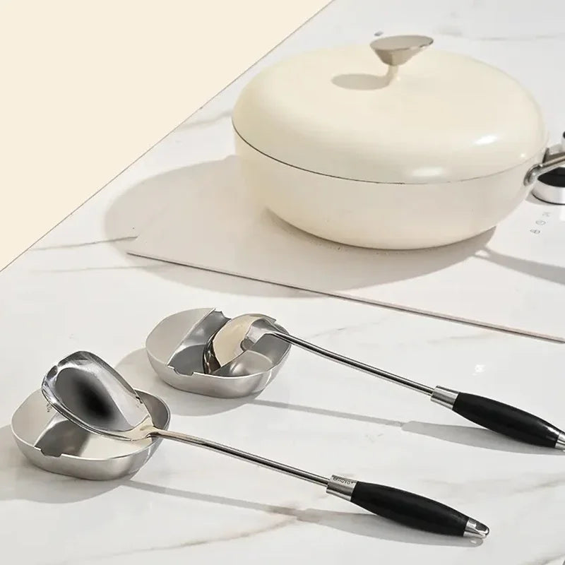 Repose-Cuillère En Acier Inoxydable Pour Cuisine
