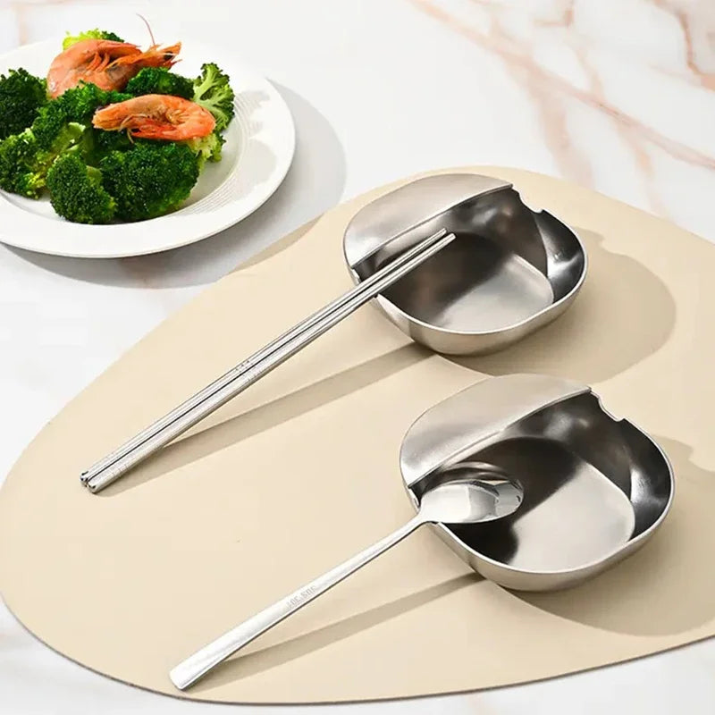 Repose-Cuillère En Acier Inoxydable Pour Cuisine