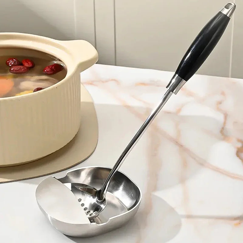 Repose-Cuillère En Acier Inoxydable Pour Cuisine Image