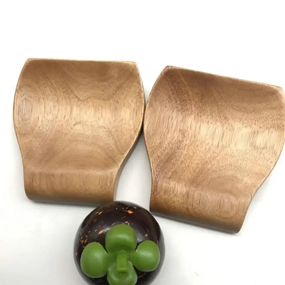 Repose-Cuillère en Bois d’Acacia pour Cuisine