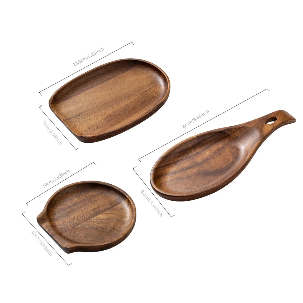 Repose-Cuillère en Bois pour Cuisine