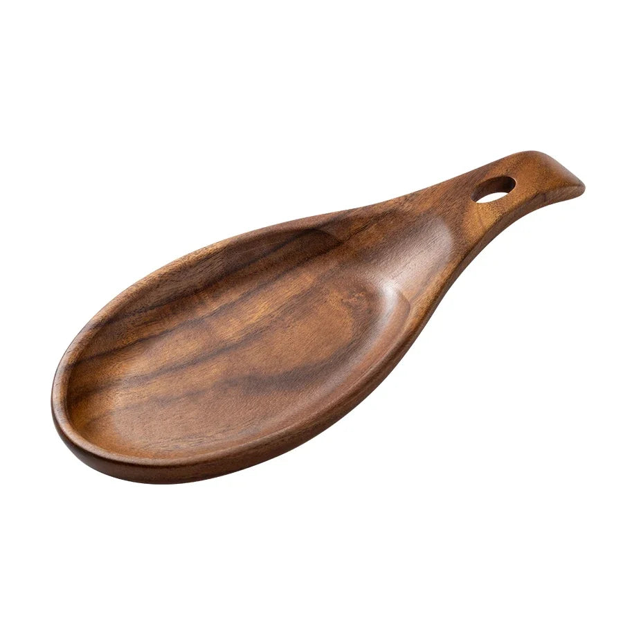 Repose-Cuillère en Bois pour Cuisine