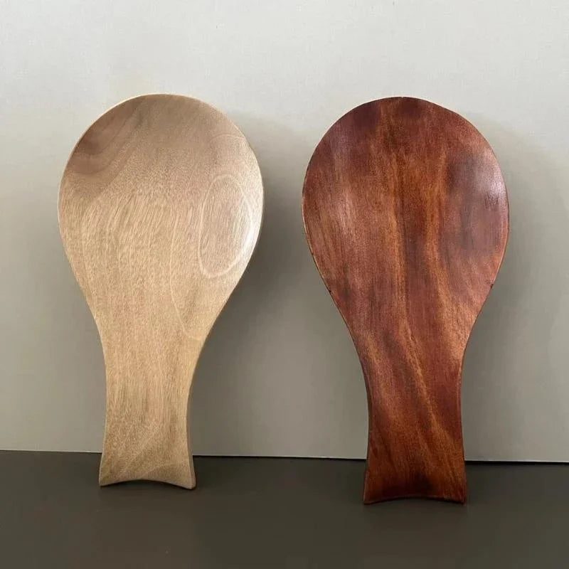 Repose-Cuillère En Bois Style Japonais