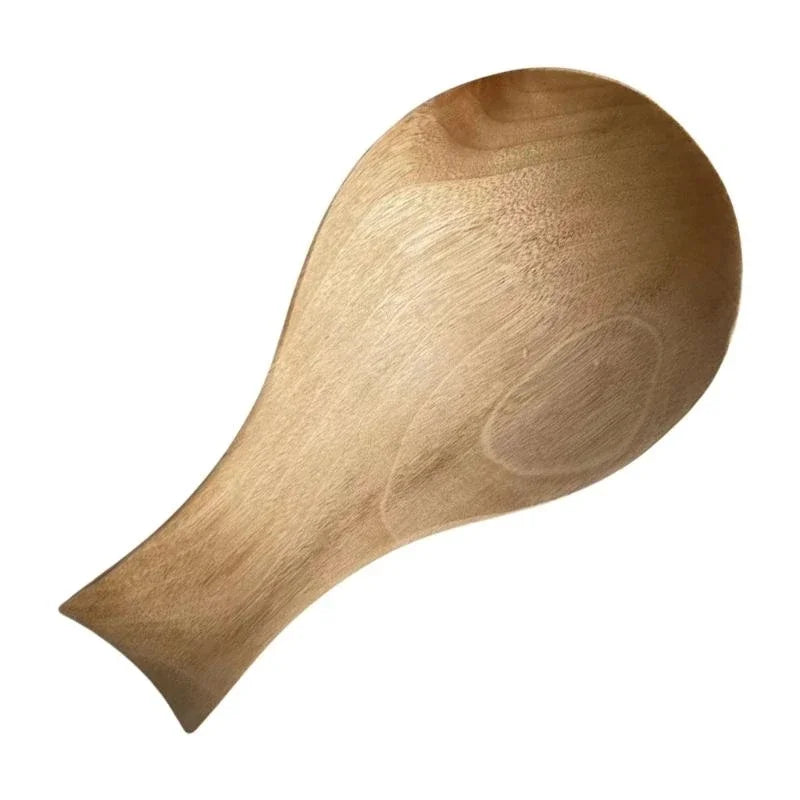 Repose-Cuillère En Bois Style Japonais