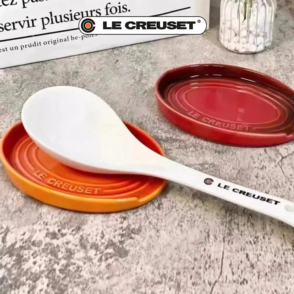 Repose-Cuillère en Céramique Multicolore pour Cuisine