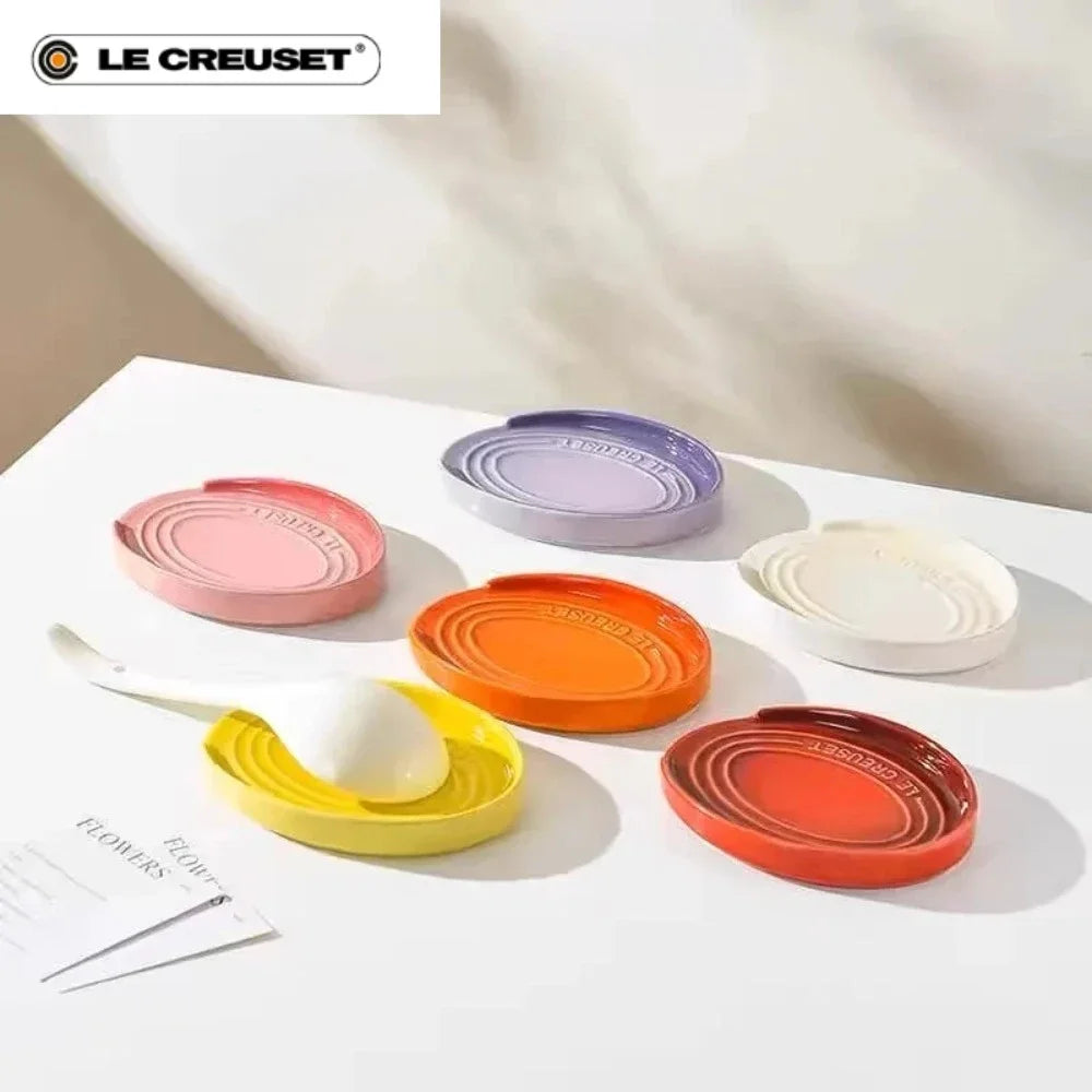 Repose-Cuillère en Céramique Multicolore pour Cuisine