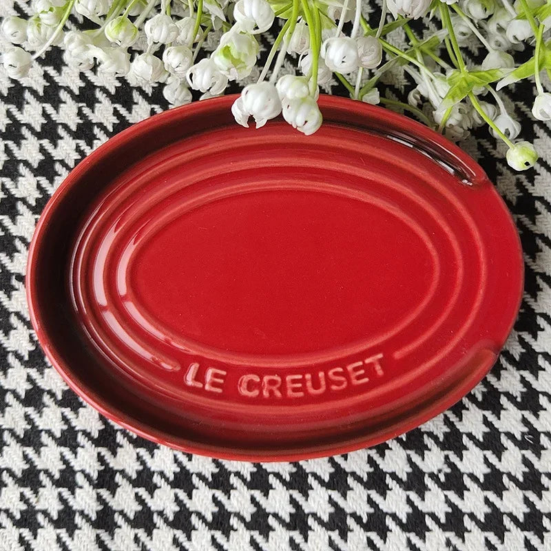 Repose-Cuillère en Céramique Multicolore pour Cuisine