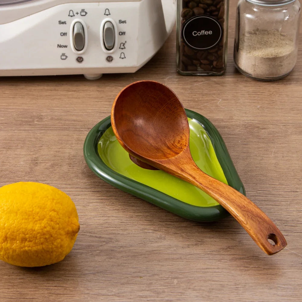 Repose-Cuillère En Céramique Pour Cuisine