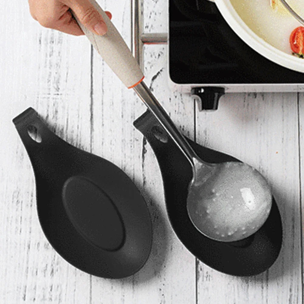 Repose-Cuillère En Silicone Résistant À La Chaleur