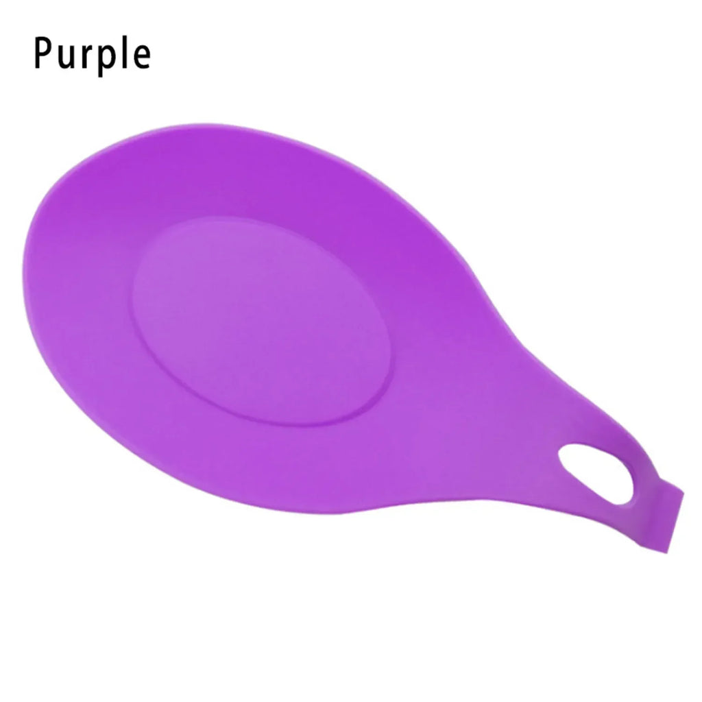 Repose-Cuillère En Silicone Résistant À La Chaleur