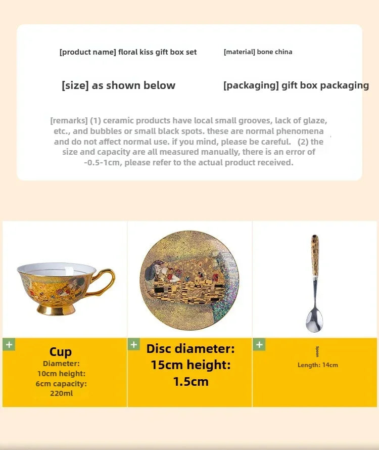 Service À Café En Céramique Style Baroque Royal