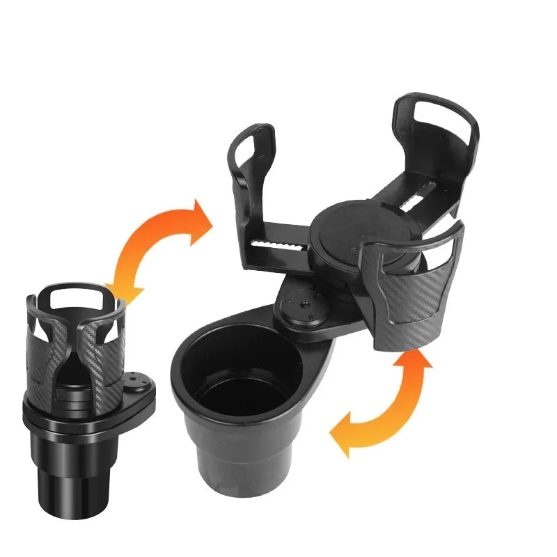 Support De Boissons Rotatif Pour Console Centrale