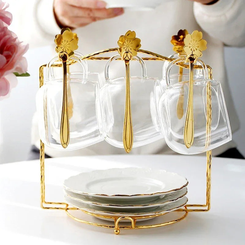 Support De Rangement Pour Tasses En Métal