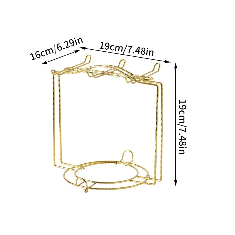 Support De Rangement Pour Tasses En Métal