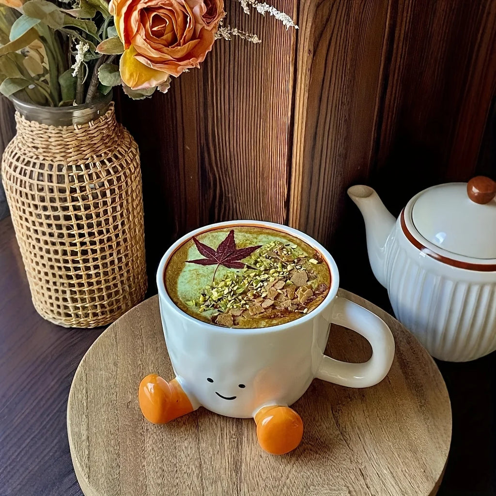 Tasse À Café En Céramique À Pieds Mignons — photo 9