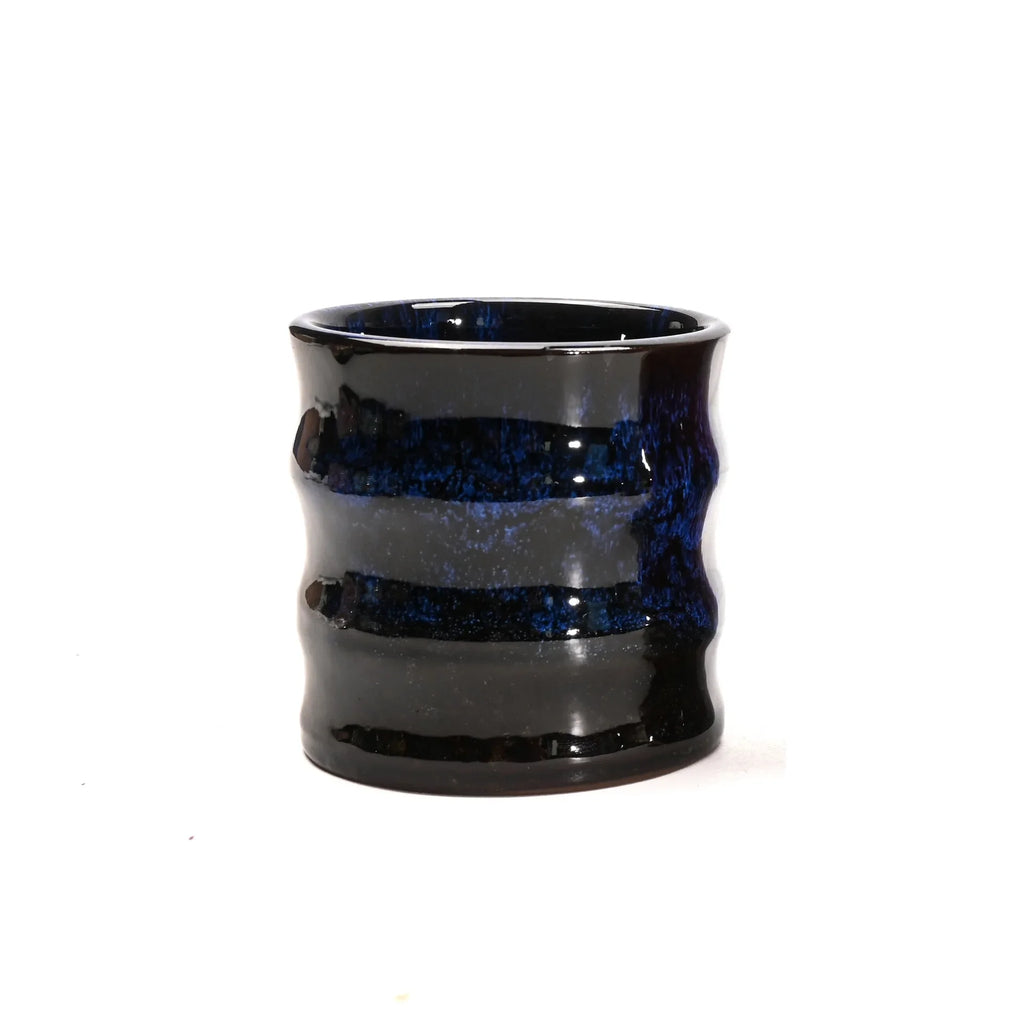 Tasse À Café En Céramique Émaillée Style Bambou 115 Ml