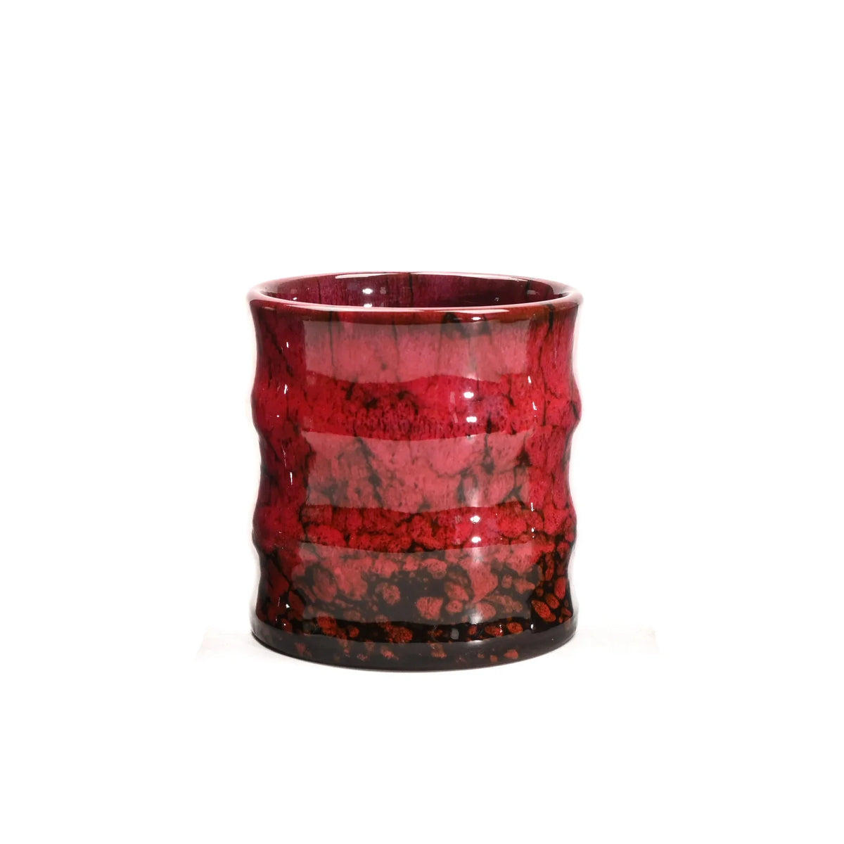 Tasse À Café En Céramique Émaillée Style Bambou 115 Ml