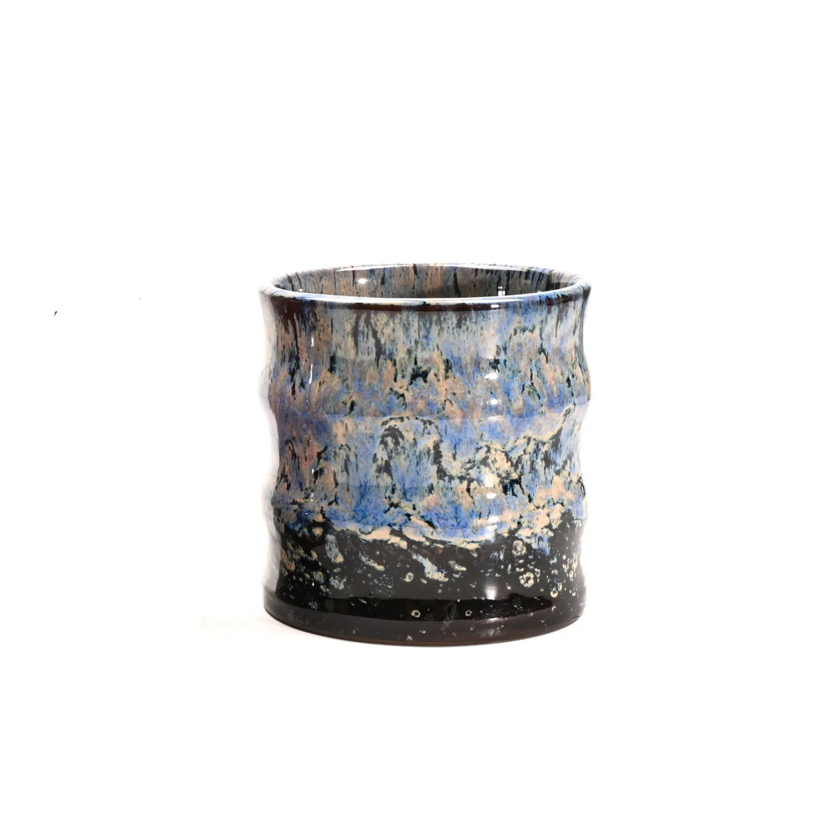 Tasse À Café En Céramique Émaillée Style Bambou 115 Ml