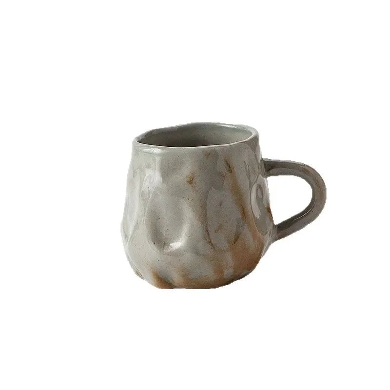 Tasse à Café en Céramique Rétro Artisanale