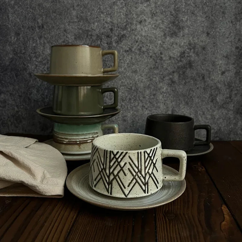 Tasse À Café En Céramique Style Japonais 250 Ml