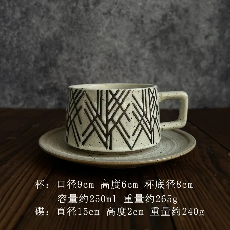 Tasse À Café En Céramique Style Japonais 250 Ml