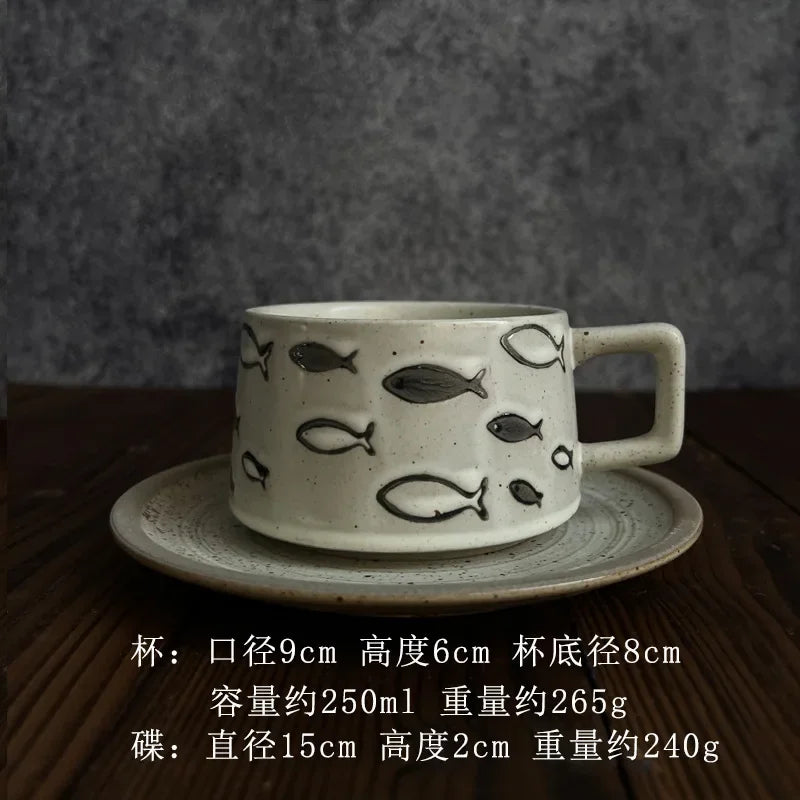 Tasse À Café En Céramique Style Japonais 250 Ml
