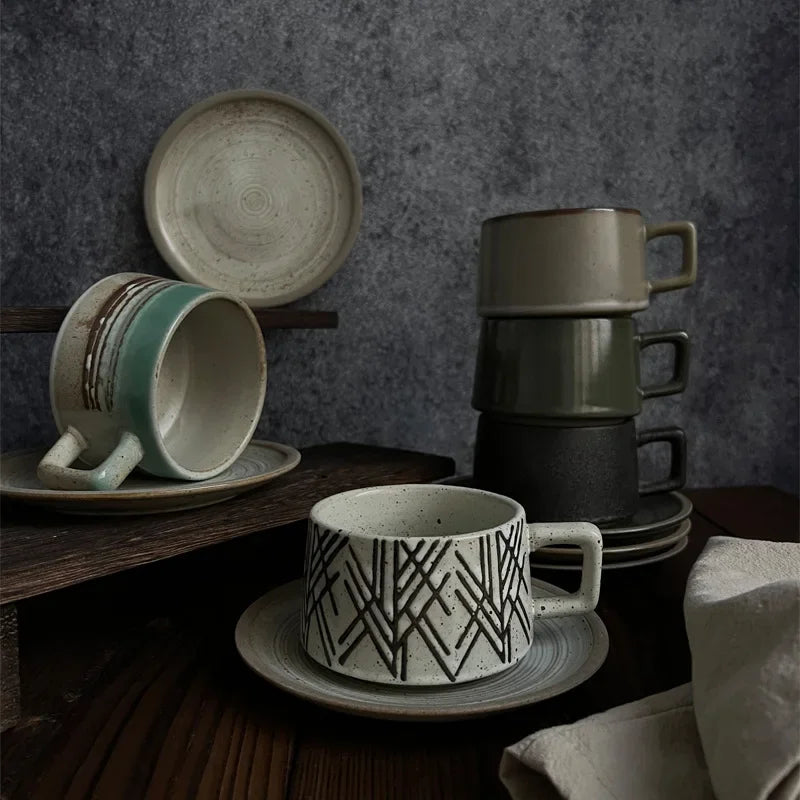 Tasse À Café En Céramique Style Japonais 250 Ml
