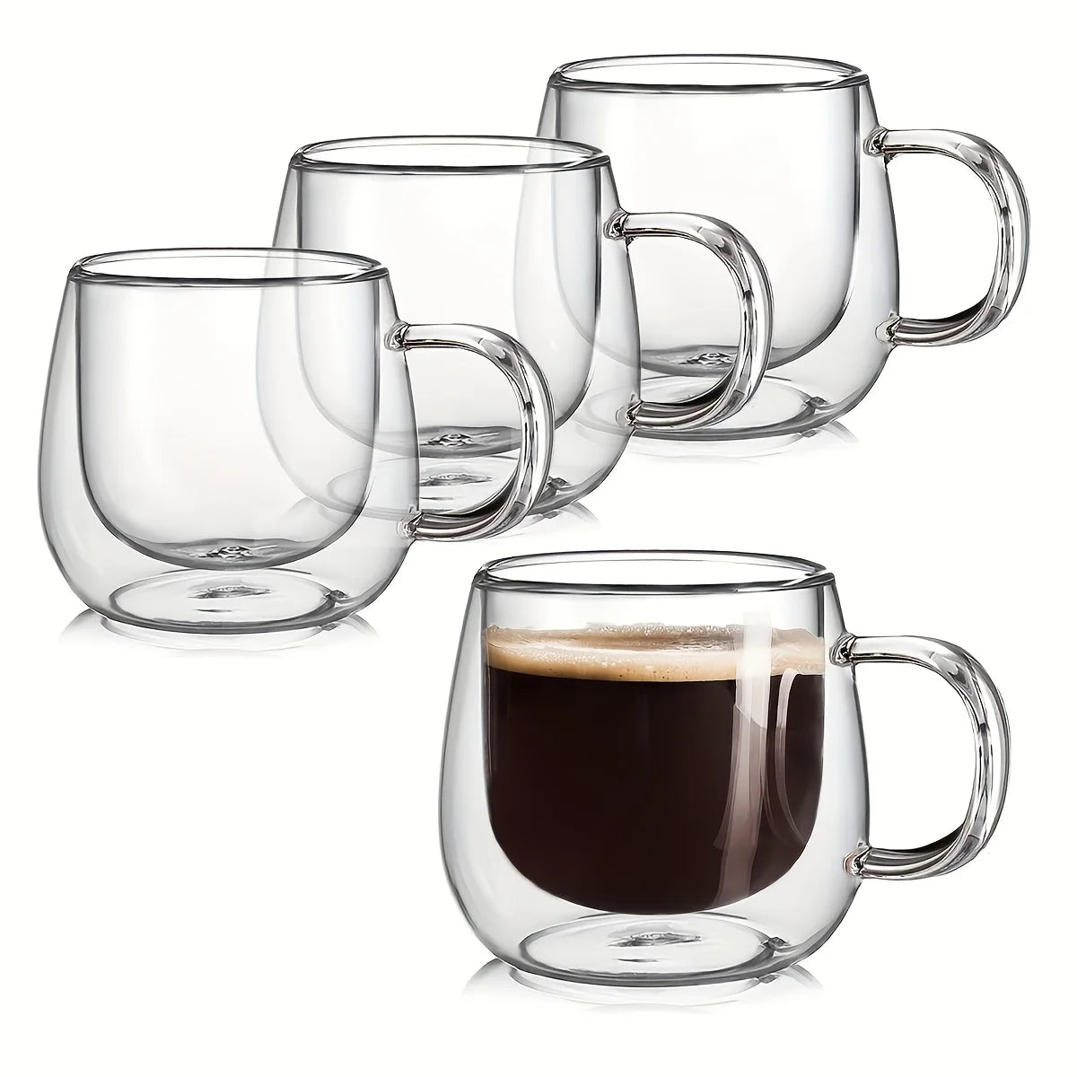 Tasse À Café En Verre À Double Paroi