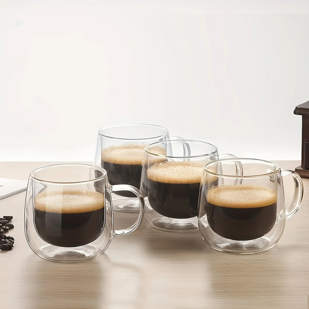Tasse À Café En Verre À Double Paroi — photo 3