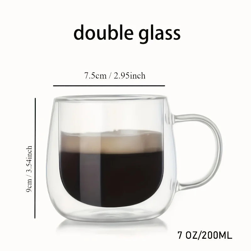 Tasse À Café En Verre À Double Paroi — photo 5