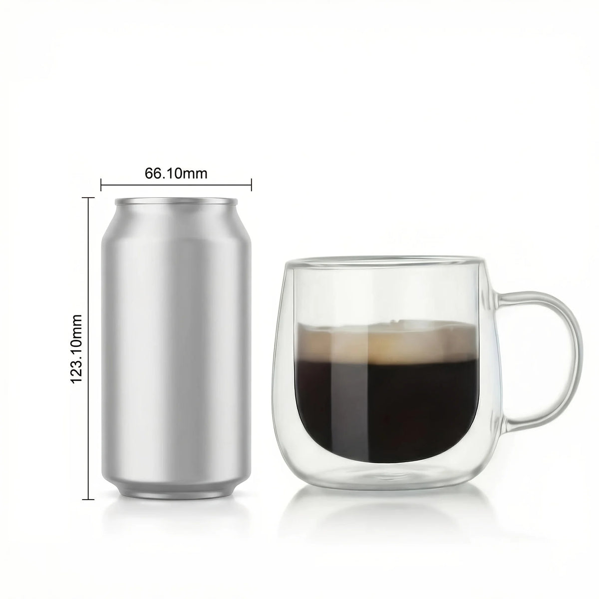 Tasse À Café En Verre À Double Paroi — photo 6