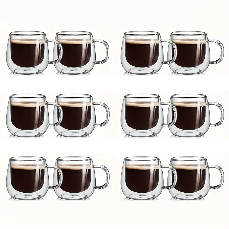 Tasse À Café En Verre À Double Paroi — 12 Pièces, photo 10