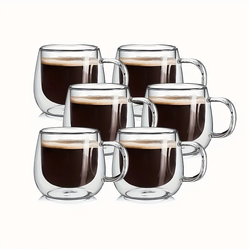 Tasse À Café En Verre À Double Paroi — 6 Pièces, photo 12
