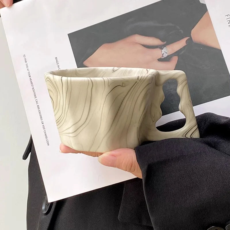 Tasse à Café Octogonale en Céramique — photo 4
