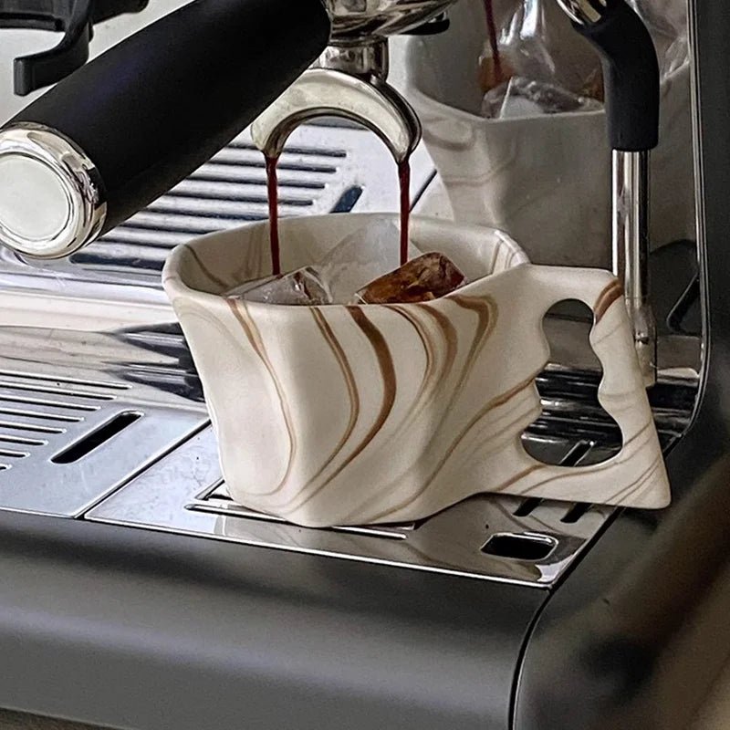Tasse à Café Octogonale en Céramique — photo 5