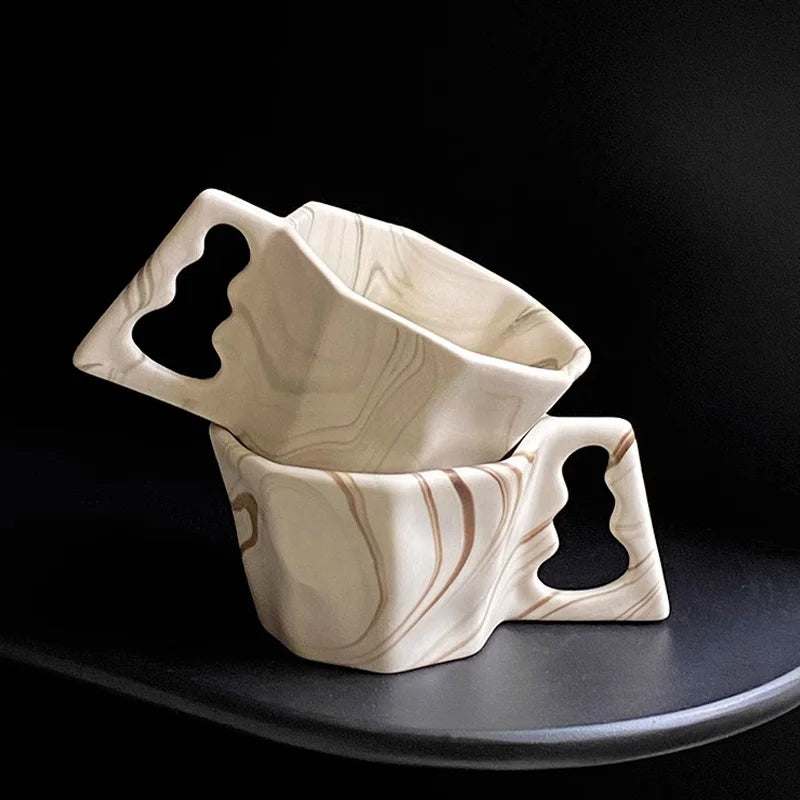 Tasse à Café Octogonale en Céramique — photo 11