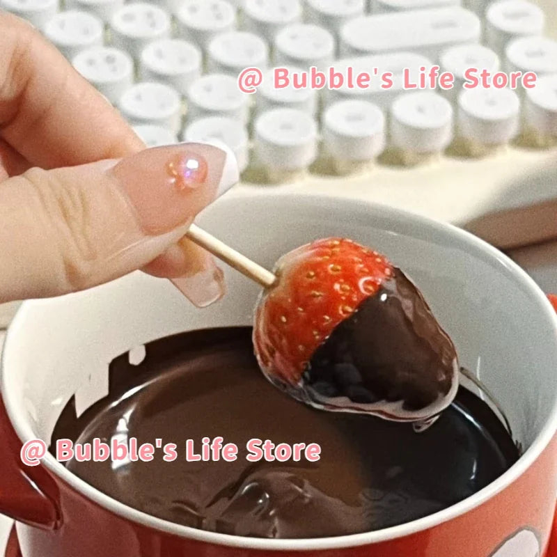 Tasse à Fondue au Chocolat en Céramique