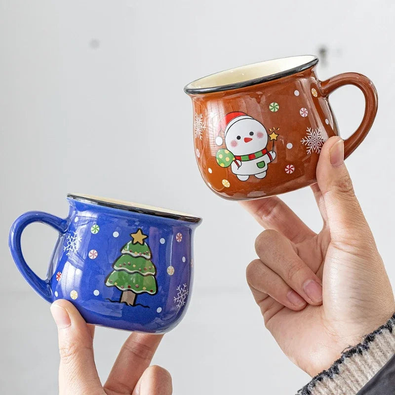 Tasse De Noël En Céramique 150 ml