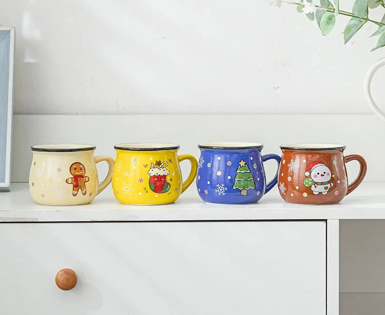 Tasse De Noël En Céramique 150 ml