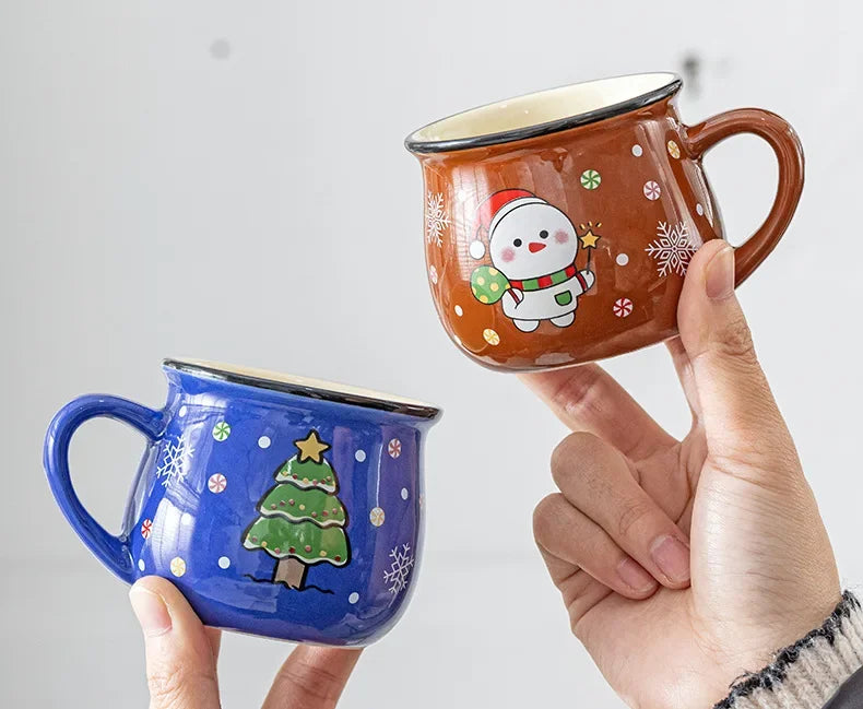 Tasse De Noël En Céramique 150 ml