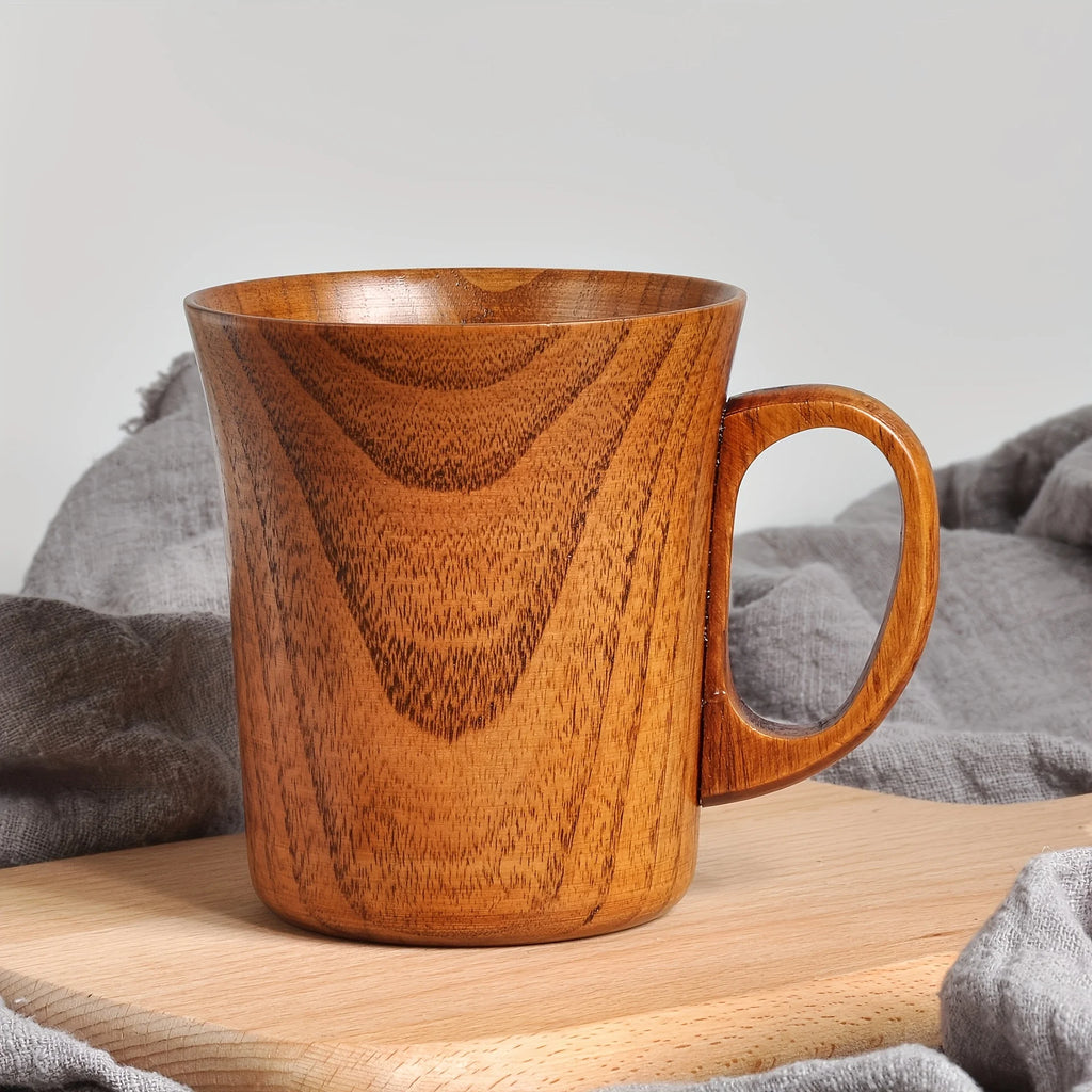 Tasse En Bois Rustique Avec Poignée — photo 6