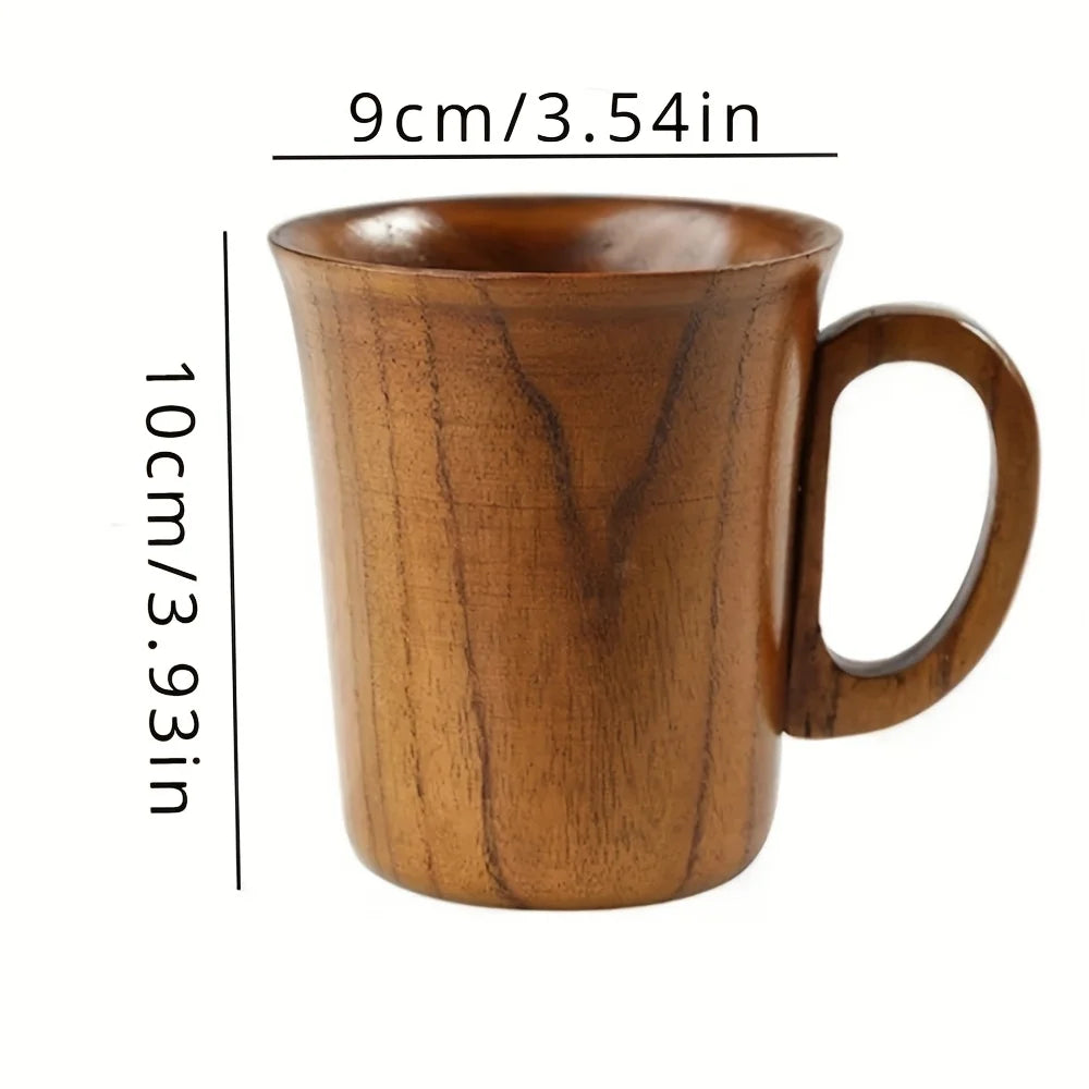 Tasse En Bois Rustique Avec Poignée — photo 7