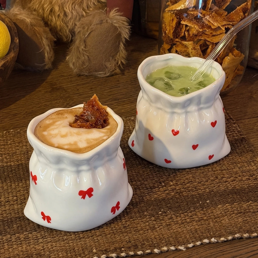 Tasse En Céramique Plissée 220 Ml