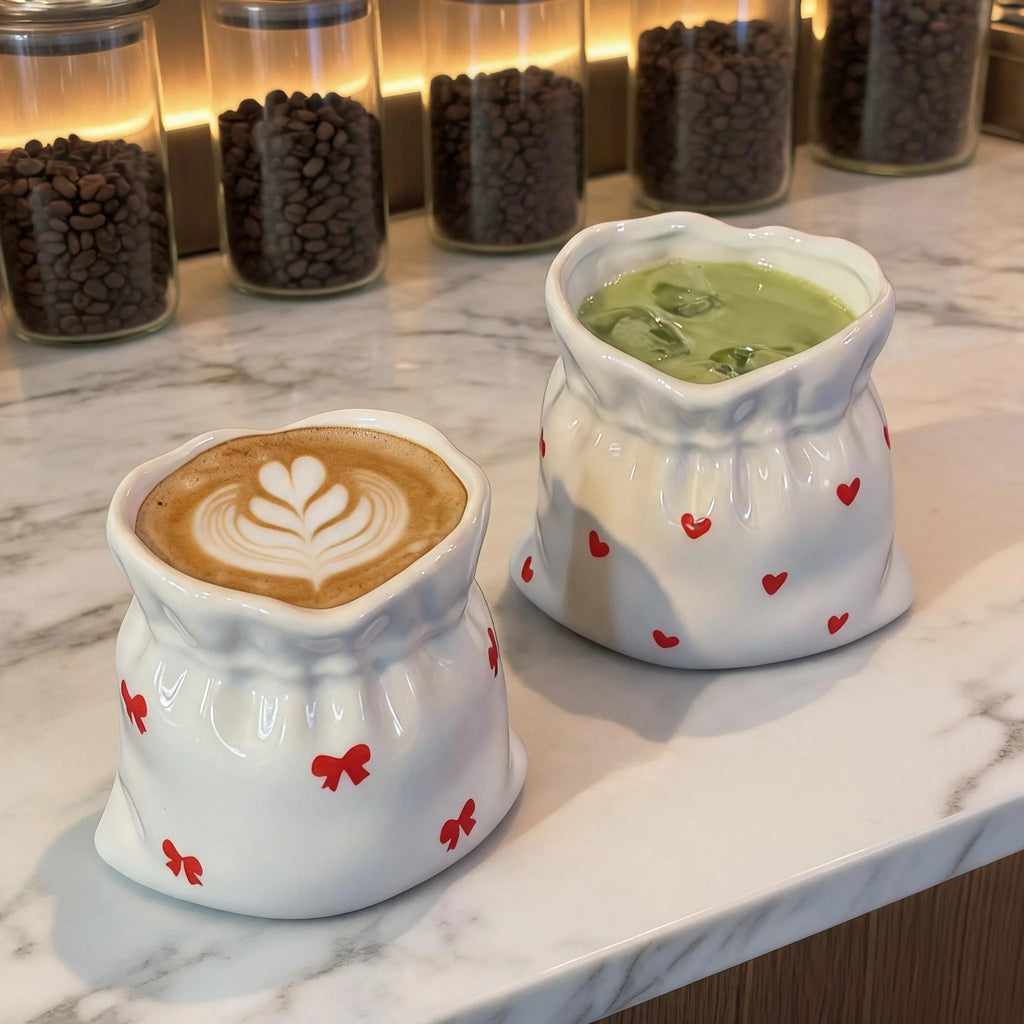 Tasse En Céramique Plissée 220 Ml — photo 2