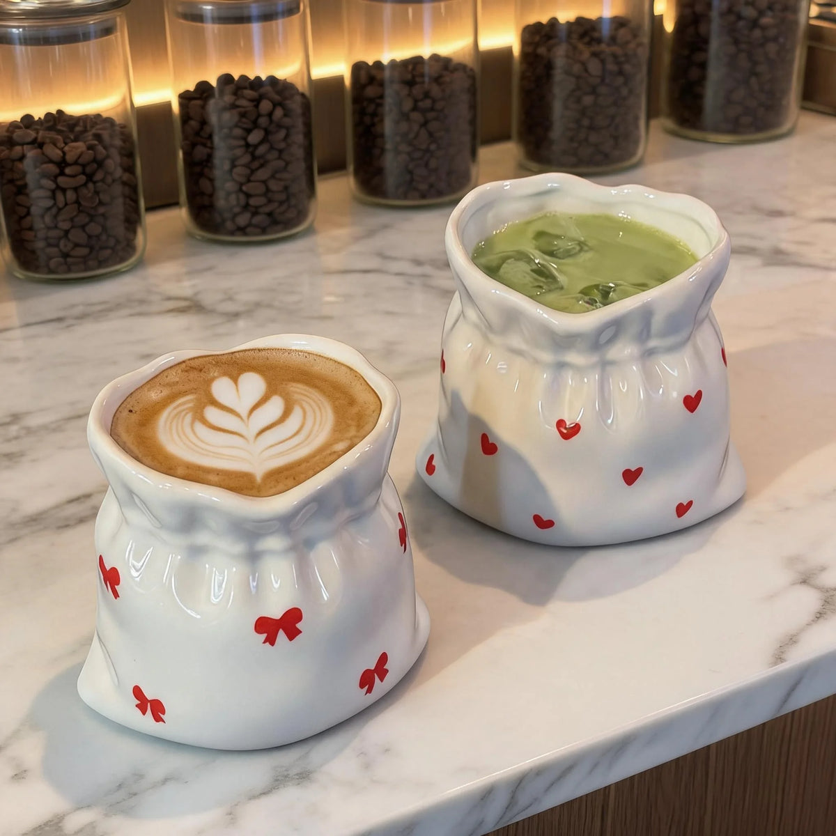 Tasse En Céramique Plissée 220 Ml — photo 2